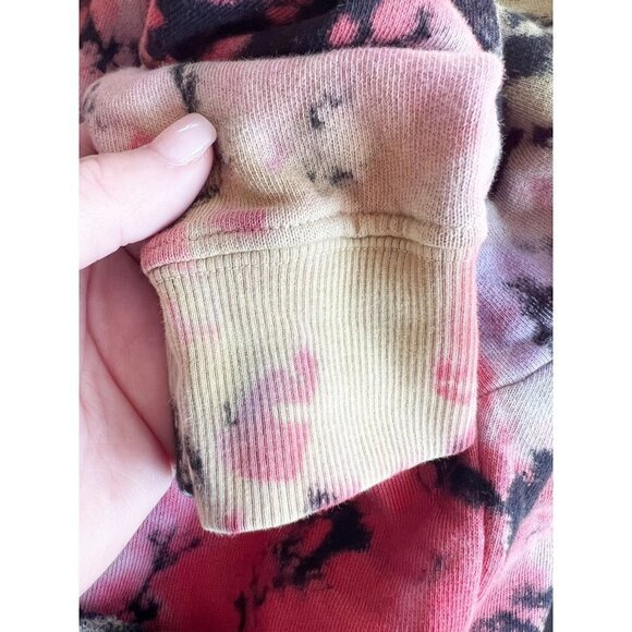 Anthropologie Letluv Zoey Tie-dye Cropped Sweatshirt sz(s) - Picture 6 of 11